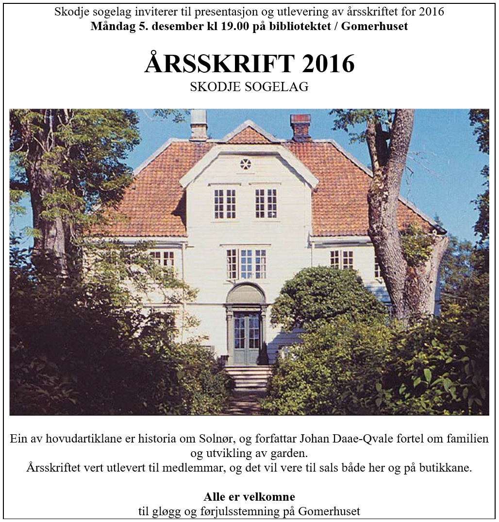 Annonse årsskrift2016